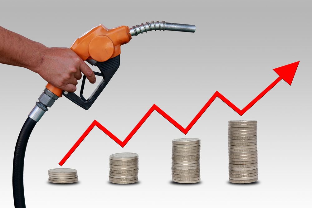 Increase in fuel costs