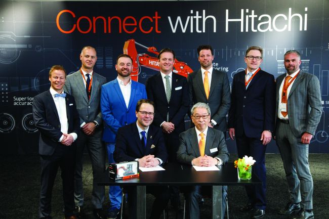 ABAX sign deal with Hitachi