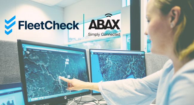 ABAX and FleetCheck announce partnership
