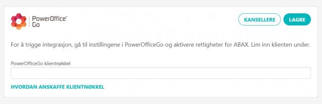 How to integrate with poweroffice, step 3