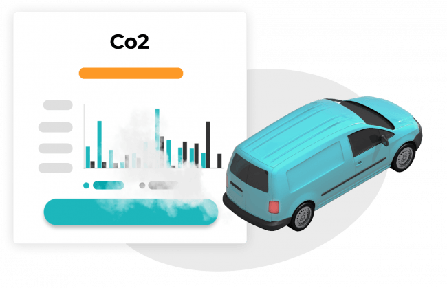 Carbon footprint tracking for business vehicles